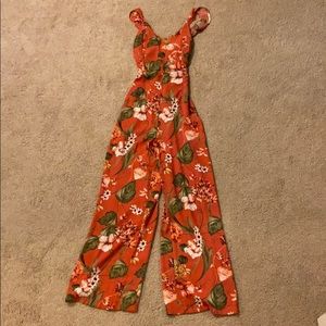 Boho Floral Jumpsuit